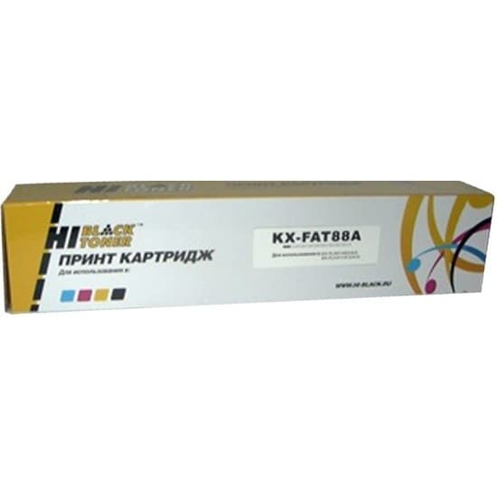 Hi-Black KX-FAT88A Тонер-картридж для Panasonic KX-FL401/402/403/FLC411/412/413 2K