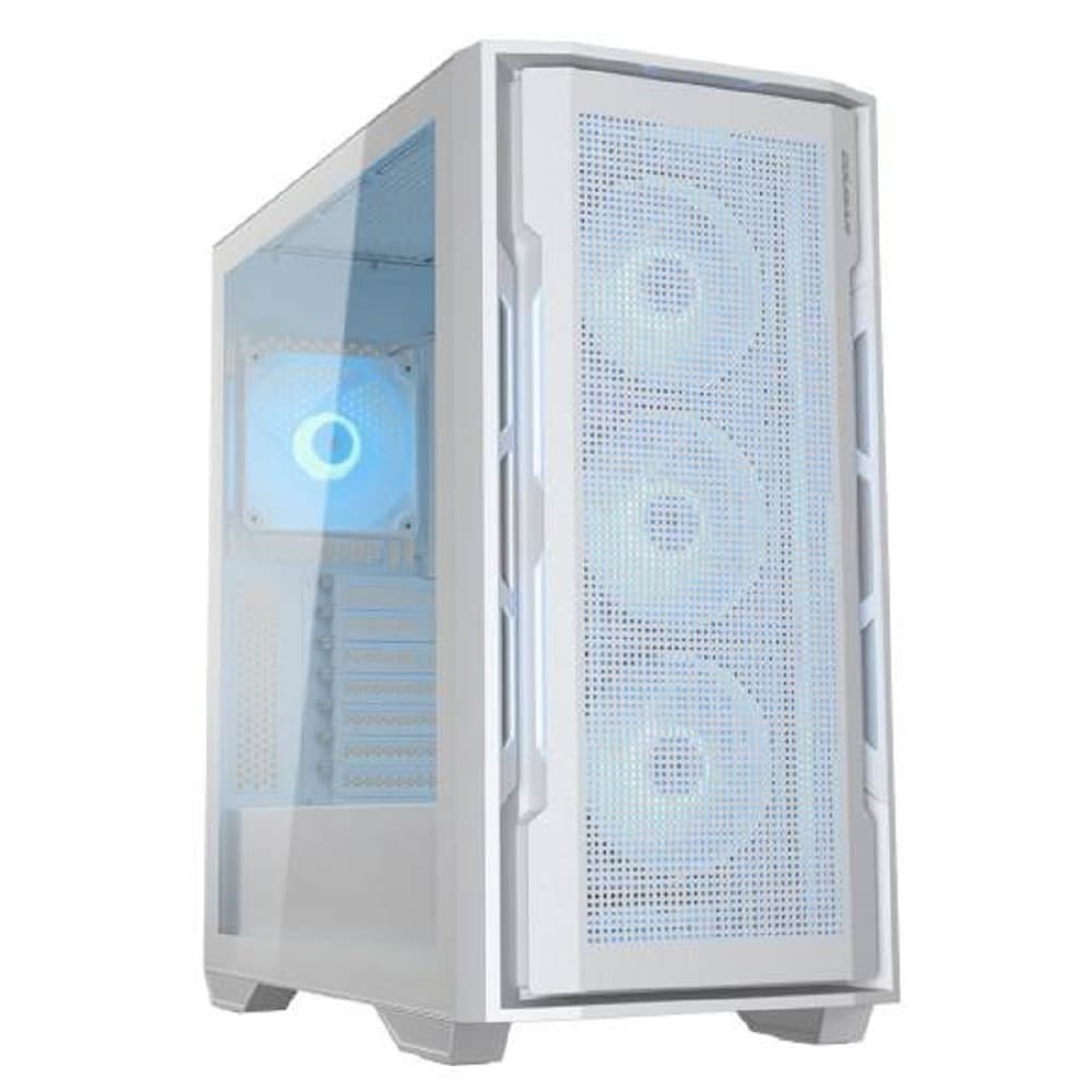 Cougar Корпус Uniface X RGB V2 White, 4x140mm ARGB PWM Fan, ARGB PWM Fan Hub, без БП, E-ATX