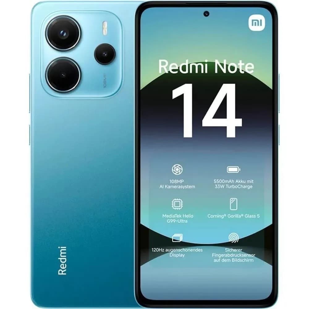 Смартфон Xiaomi Redmi Note 14 RU 8+256 Ocean Blue