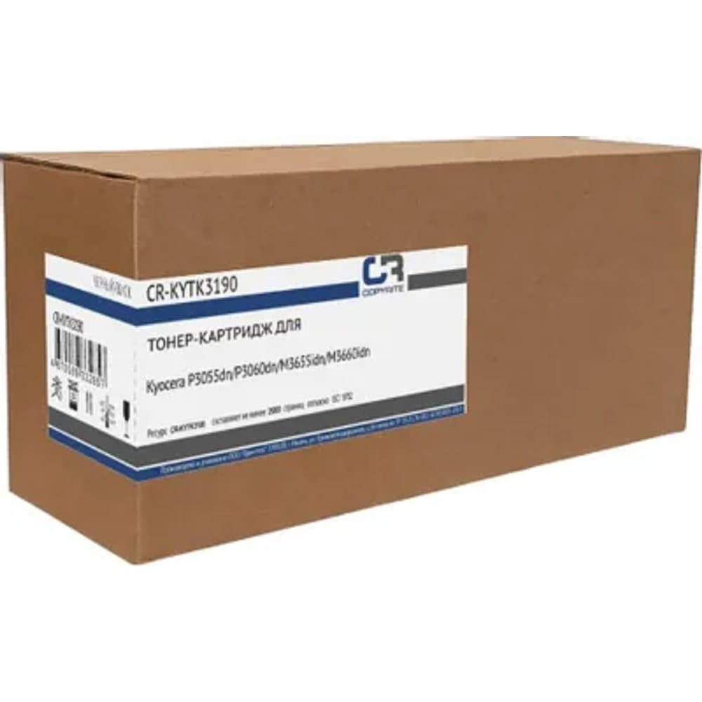 Картридж лазерный CopyRite CR-KYTK3190 TK-3190 черный (25000стр.) для Kyocera P3055dn/P3060dn/M3655i