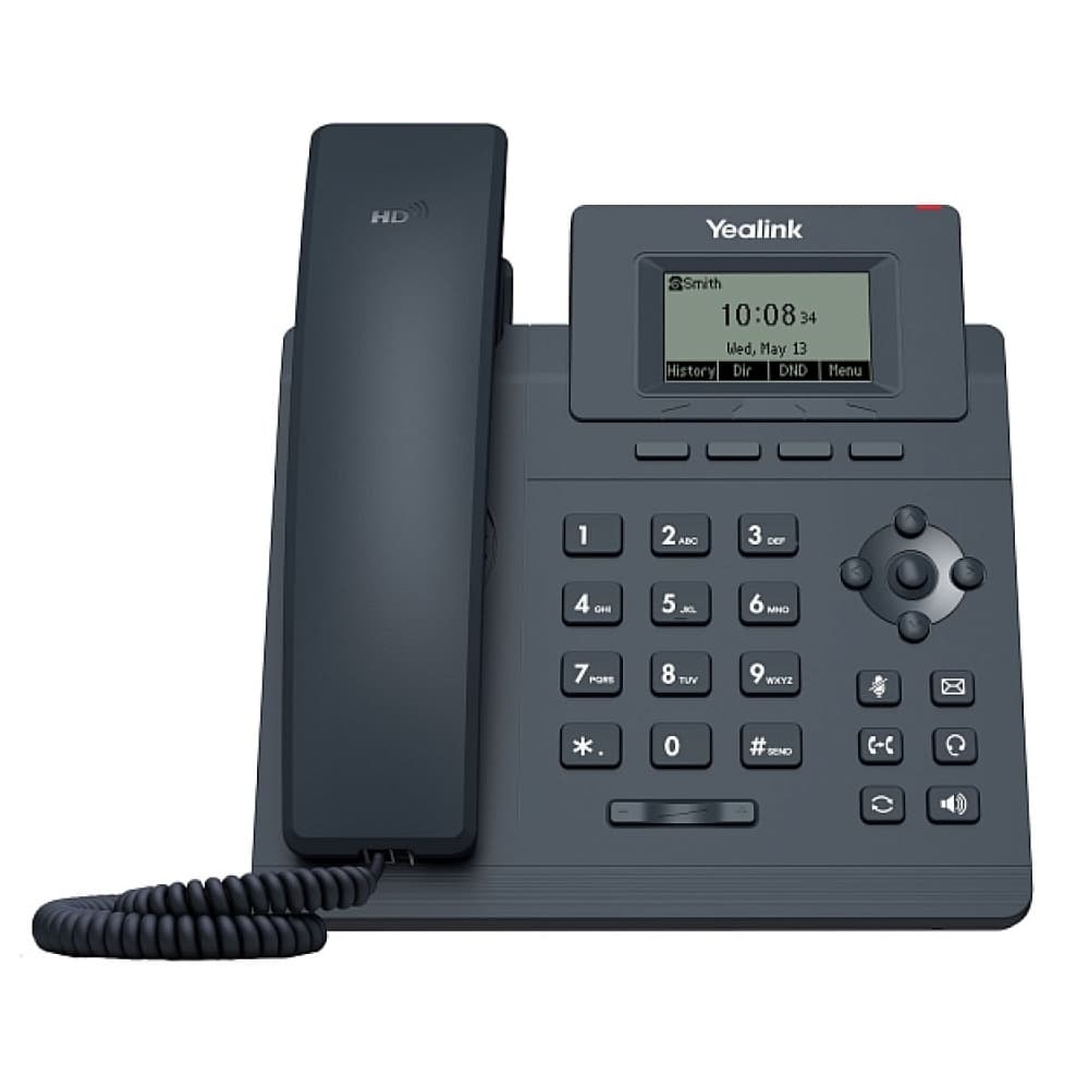 Yealink SIP-T30P Телефон SIP 1 линия, PoE, БП в комплекте