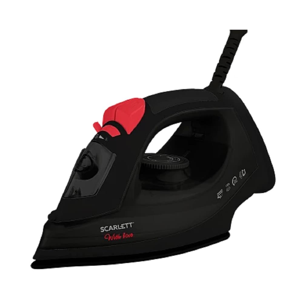 Утюг WITH LOVE SC-SI30K70 BLACK SCARLETT