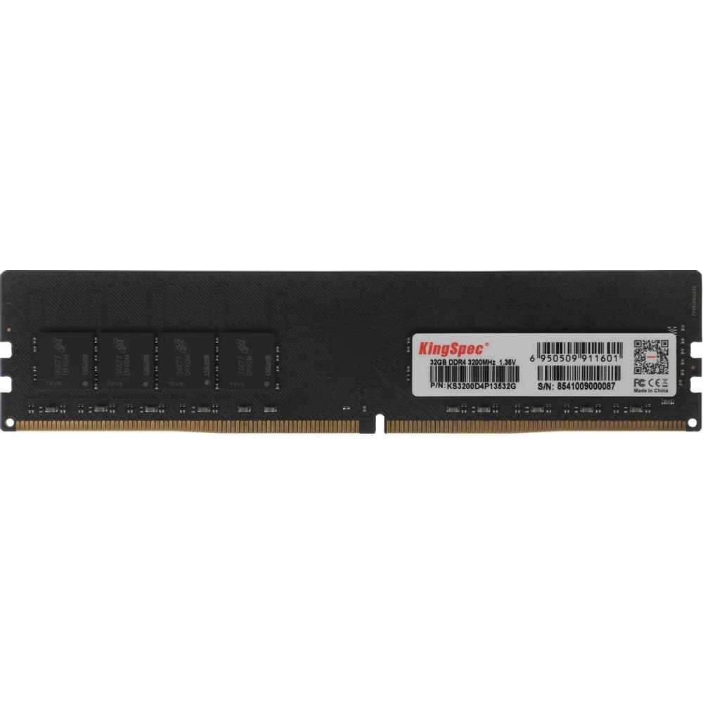 Kingspec DDR4 DIMM 32GB KS3200D4P13532G PC4-25600, 3200MHz