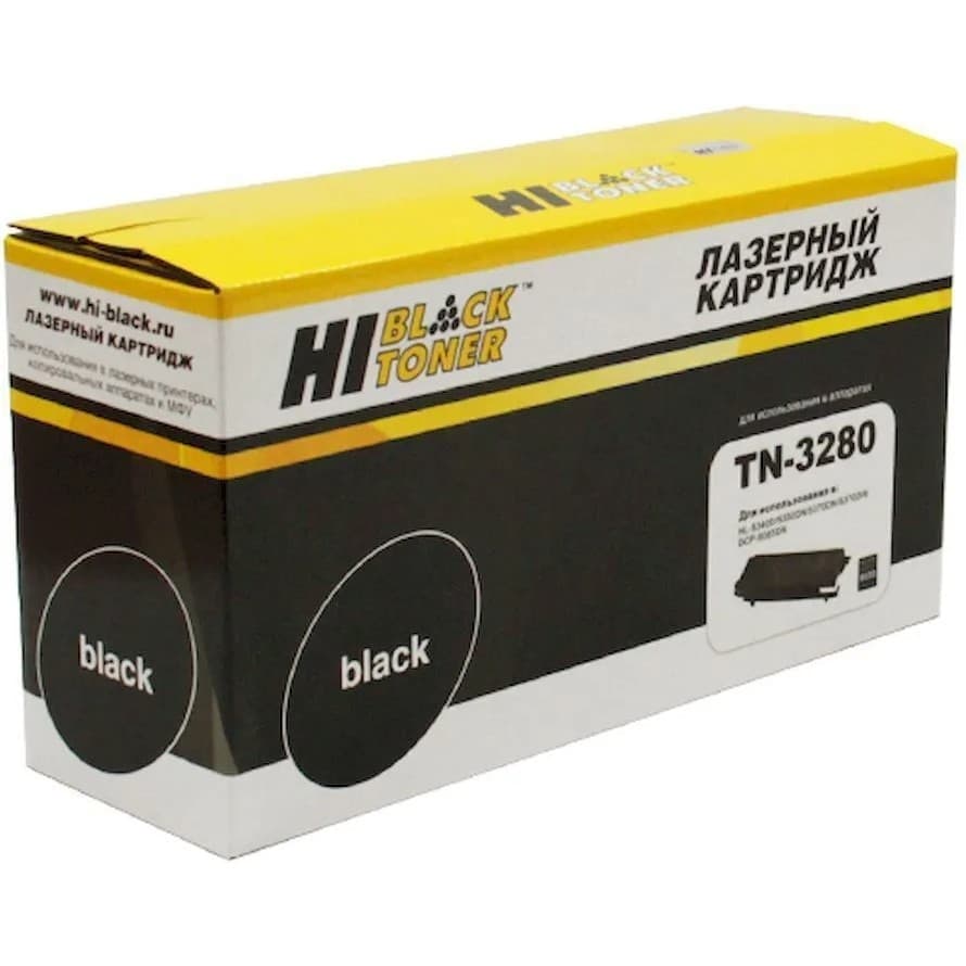 Hi-Black TN-3280 Тонер-картридж для Brother HL-5340/5350/5370/5380//DCP8070D, 8K