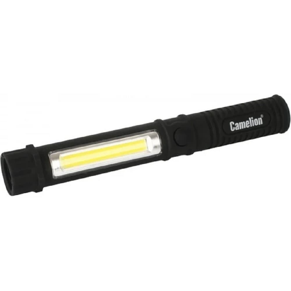 Camelion LED51521 (фонарь-ручка, COB LED+1W LED, 3XR03, пластик, магнит, клипса, блистер)