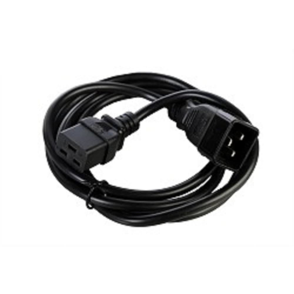 REM Шнур питания с заземлением IEC 60320 C19 IEC 60320 C20 / IEC320 C 20 , 16А/250В (3x1,5), длина 1,8 м. (R-16-Cord-C19-C20-1.8 / 101213.001-05)
