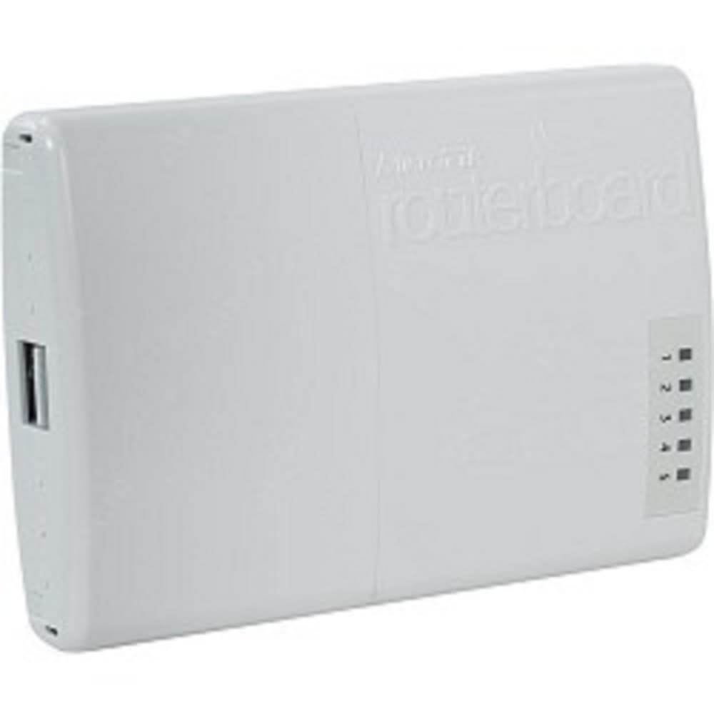 MikroTik RB750P-PBr2 Маршрутизатор PowerBox with 650MHz CPU, 64MB RAM, 5xLAN (four with PoE out), RouterOS L4, outdoor case, PSU, PoE, mounting set