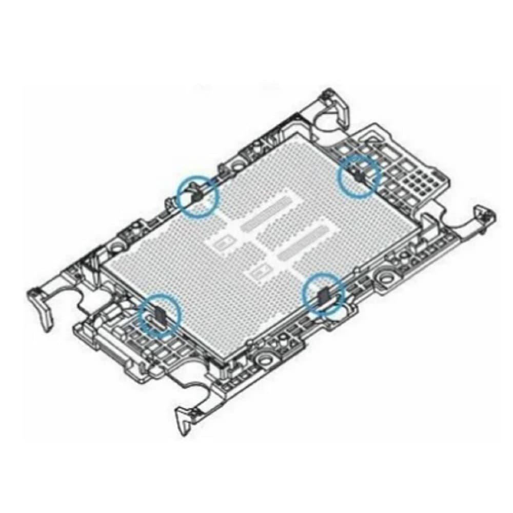 Supermicro SKT-1424L-001B-FXC Крепеж для удержания процессора в сокете/ CPU carrier for 4th Gen Intel Xeon Scalable processors (MCC)