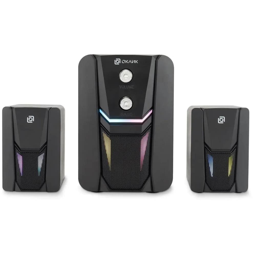 Oklick Колонки Оклик OK-423 2.1 черный 11Вт