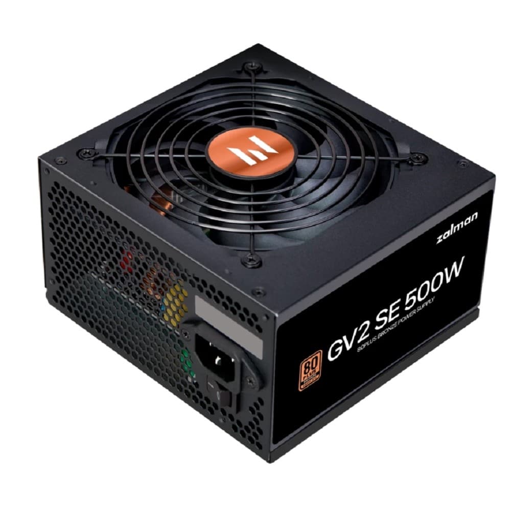 Zalman GV2SE ZM500-GV2SE 500W, ATX12V v2.52, APFC, 12cm Fan, 80+ Bronze, Ret