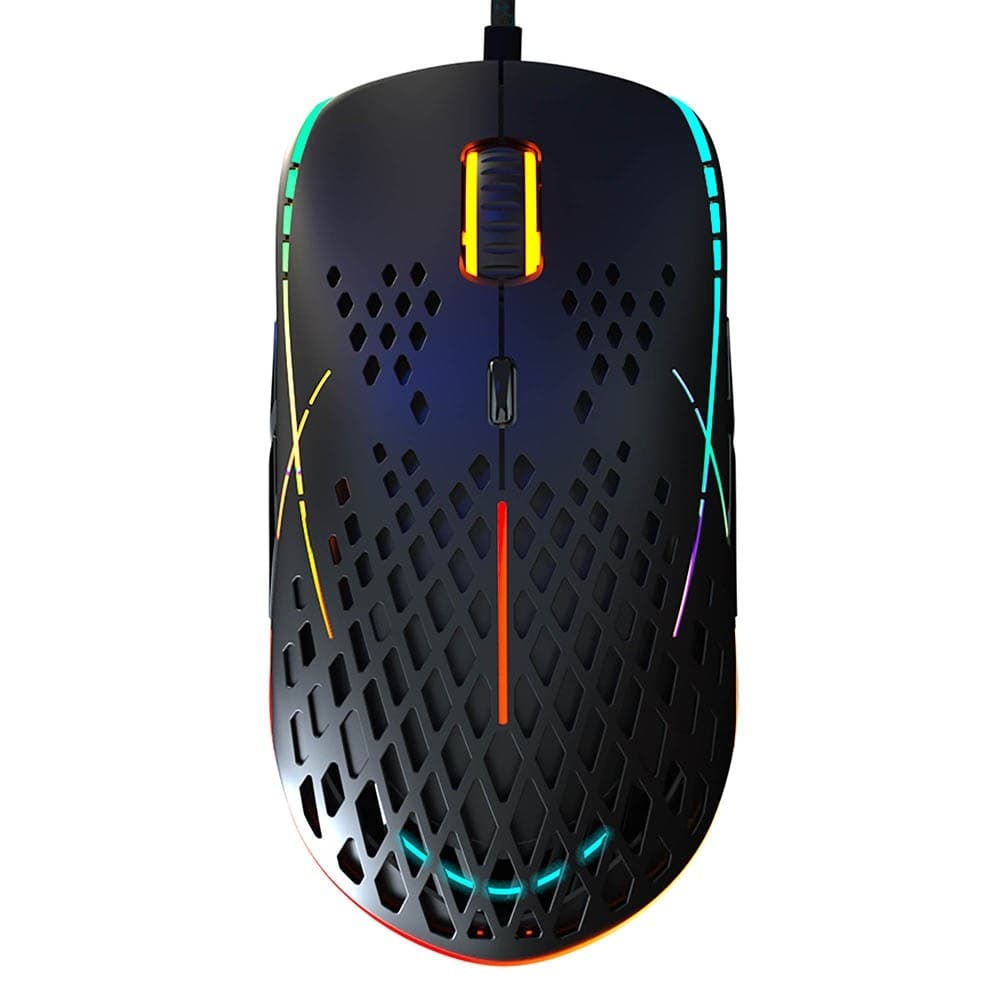Мышь игровая HIPER Aero A-2 Black USB