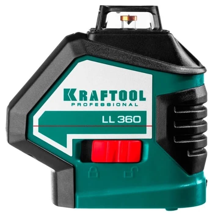 KRAFTOOL LL360 нивелир лазерный, 2х360° , 20м/70м, IP54, точн. +/-0,2 мм/м, в коробке