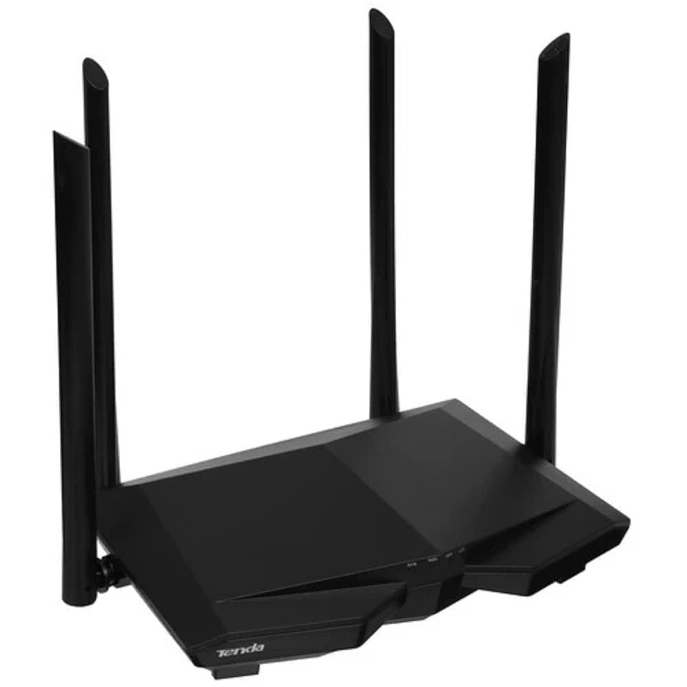 TENDA AC6 Wi-Fi маршрутизатор двухдиапазонный стандарта AC1200, 4 внешние антенны 6dBi, 1-port 10/100Mbps WAN, 3-ports 10/100Mbps LAN