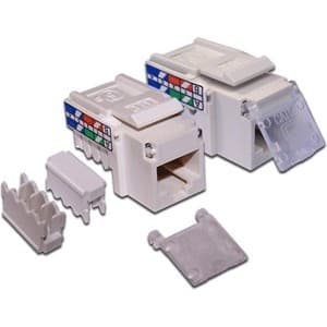 Модуль Lanmaster LAN-OK45U5E/90-WH информ. KeystoneRJ45 кат.5E UTP бел. (упак.:1шт)