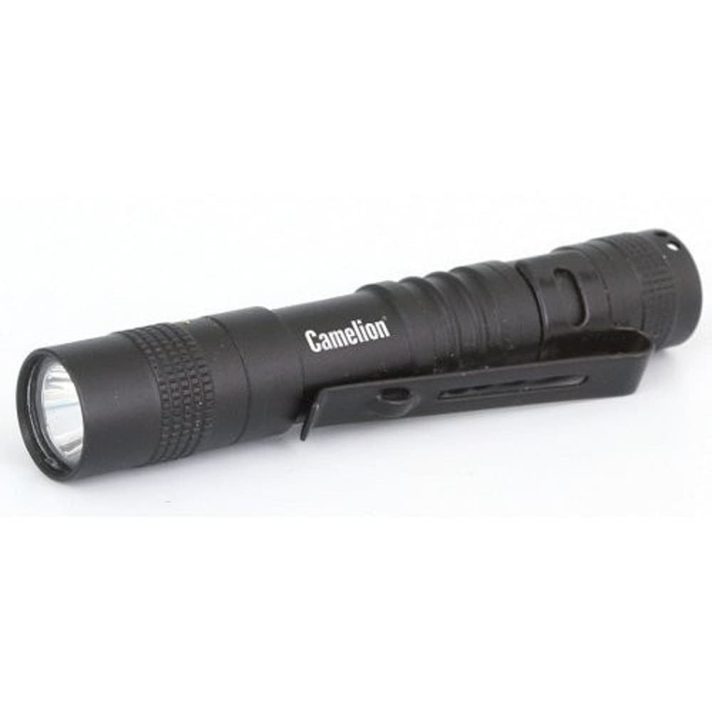 Camelion LED51516 (фонарь, черн, LED XPE, 3 реж 1XLR03 в компл., алюм., откр. блистер)