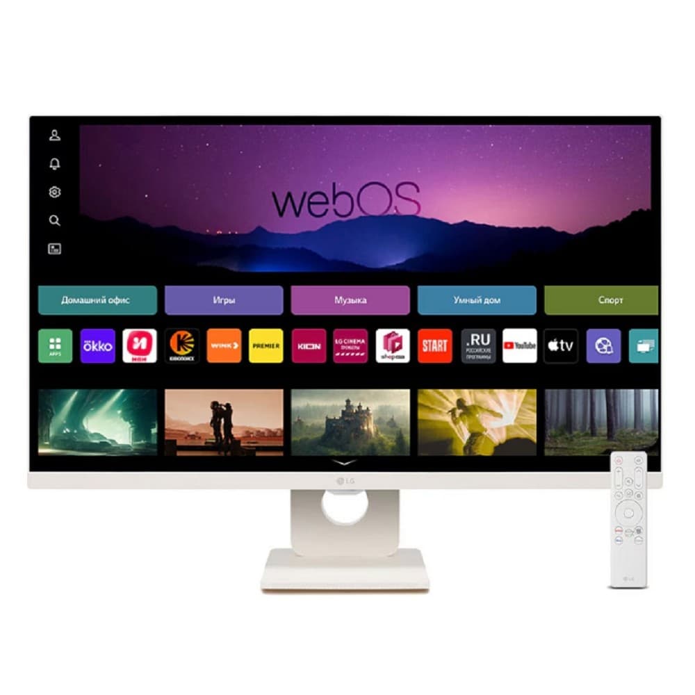 LCD LG 27" 27SR50F-W белый