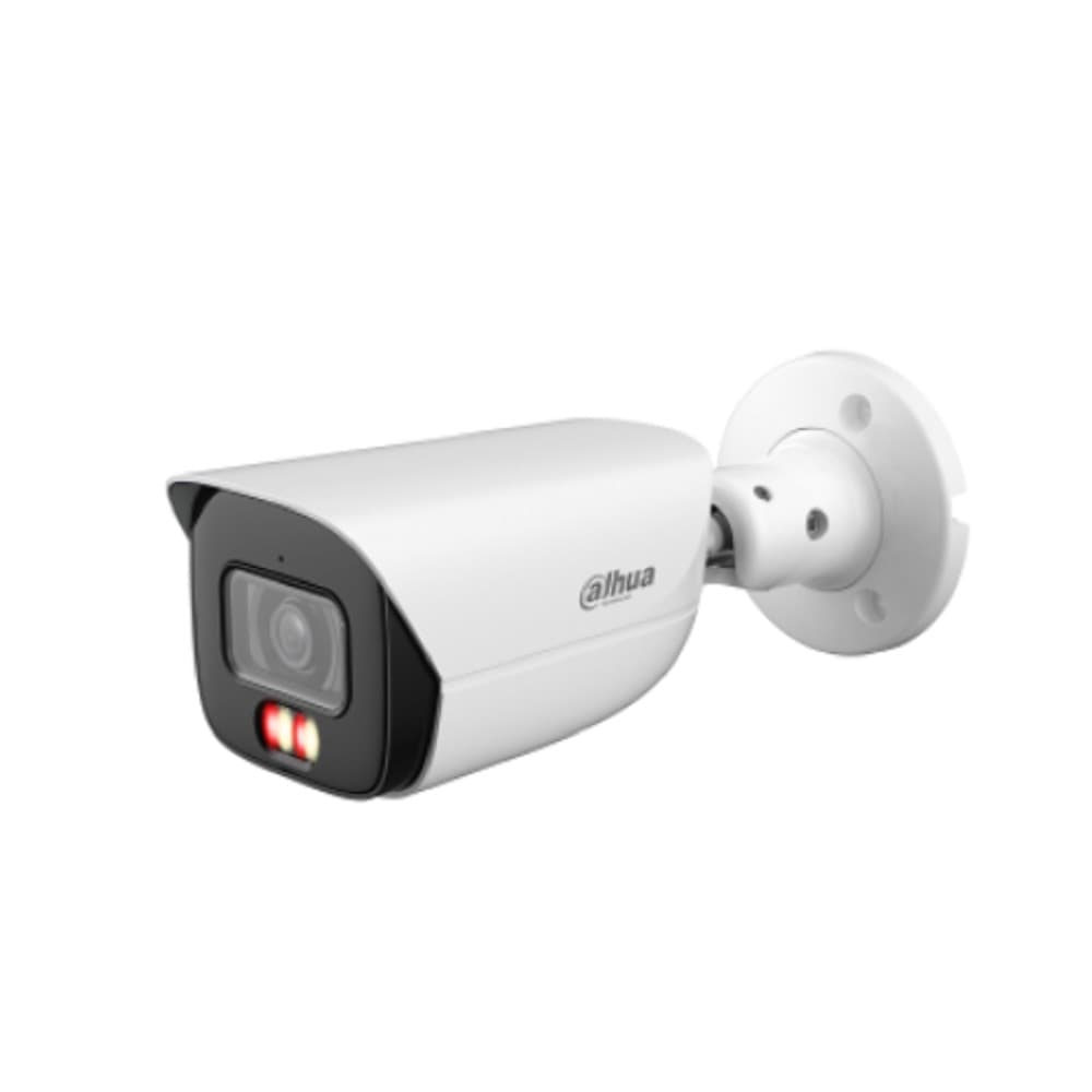 DAHUA DH-IPC-HFW3449EP-AS-IL-0600B Уличная цилиндрическая IP-видеокамера 4Мп, 1/2,9” CMOS, объектив 6.0мм, видеоаналитика,тревожные вх/вых: 1/1 , микрофон, ИК 50м, LED 50m, IP67, металл
