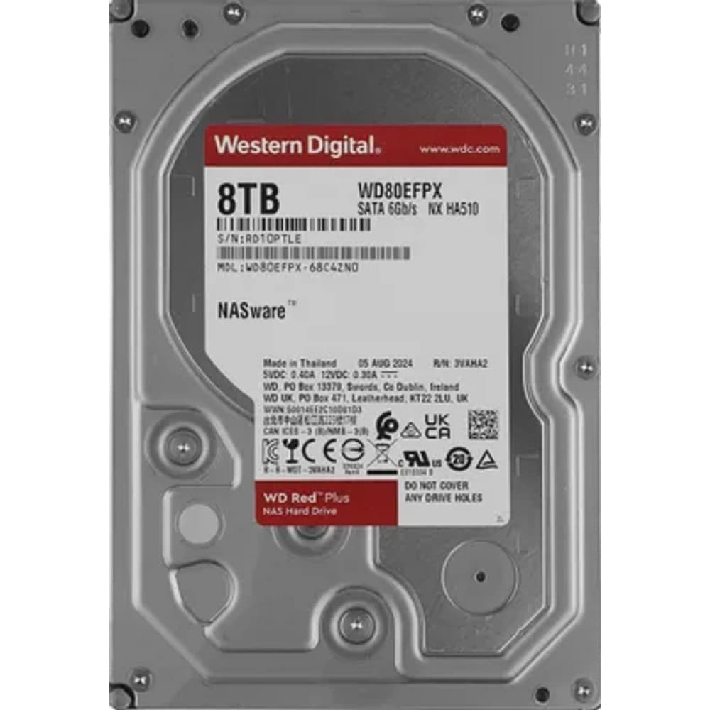 8TB WD Red Plus WD80EFPX SATA3