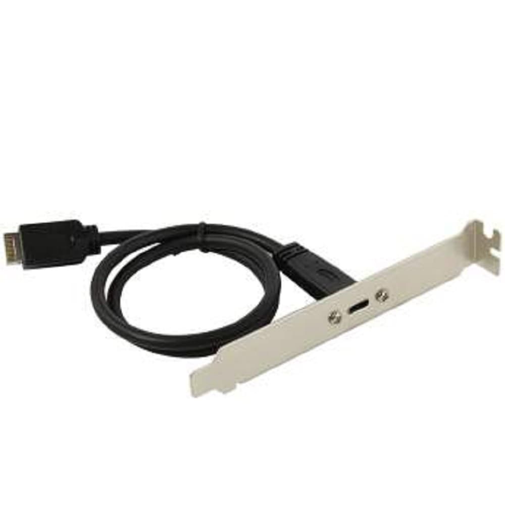 ORIENT C082E, Планка портов в корпус 1xUSB Type-C, USB3.2 Gen2 Type-E, длина кабеля 50см, oem