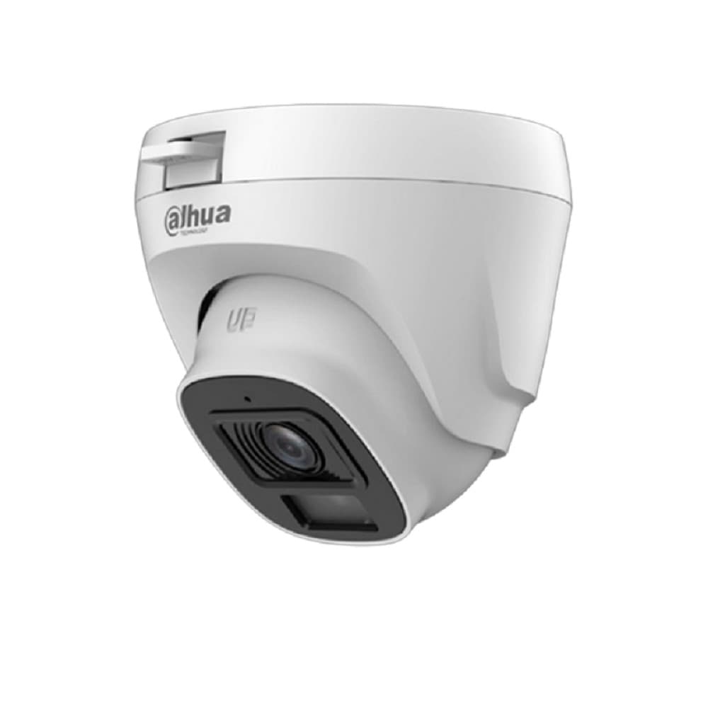 DAHUA DH-HAC-T5E20P-A-0280B Уличная турельная HDCVI-видеокамера 2Мп CMOS, объектив 2.8мм, ИК-подсветка до 20м, корпус: пластик