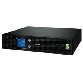 UPS CyberPower PLT1500ELCDRT2U {1500VA/1350W USB/RS-232/EPO/SNMPslot (8 IEC С13)}