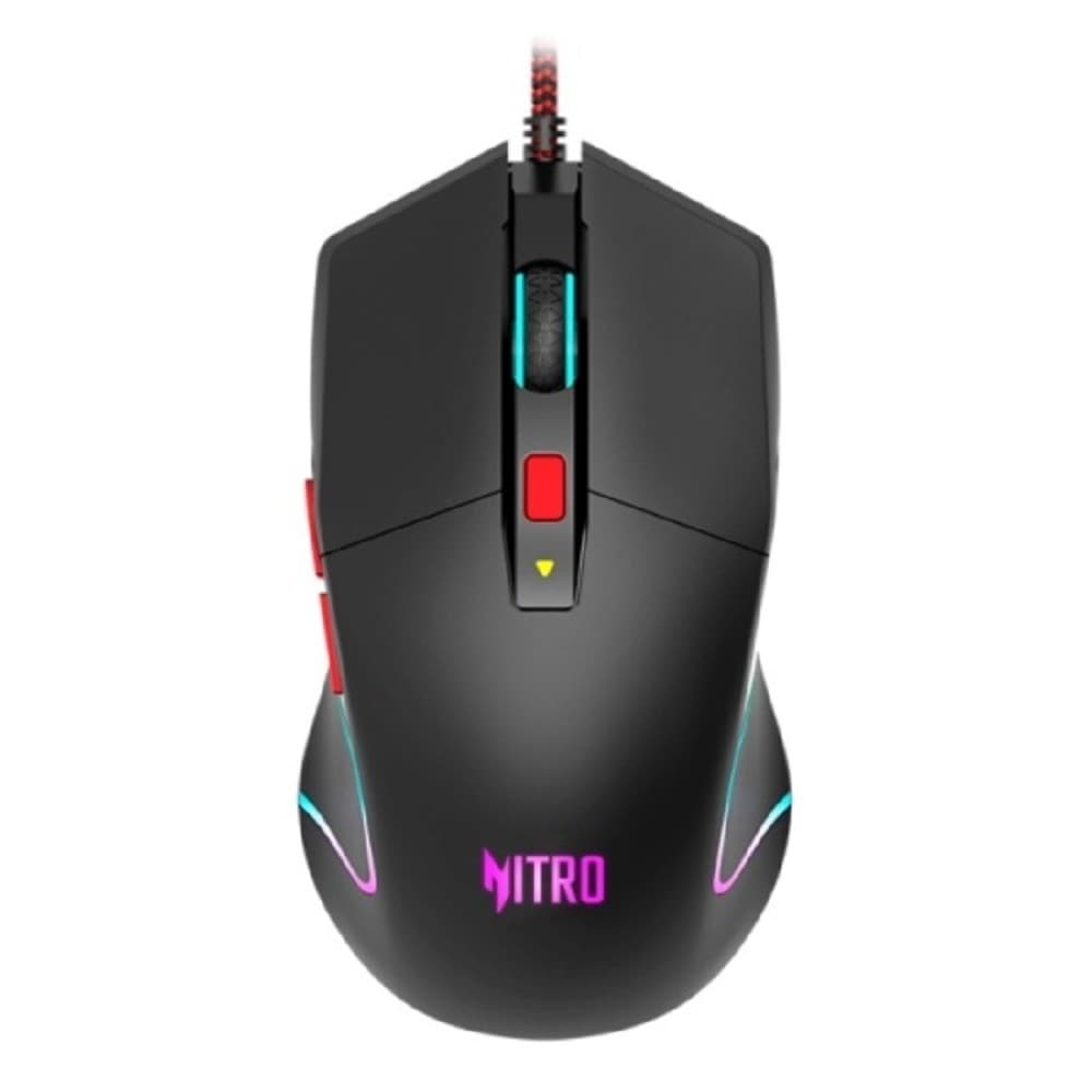 Acer Nitro OMW301 черный оптическая (7200dpi) USB (6but)