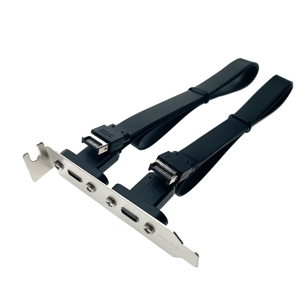 Espada Планка в корпус USB C 3.2 Gen2x2 2 порта, EbrLow22, 20Gbps низкопрофильная