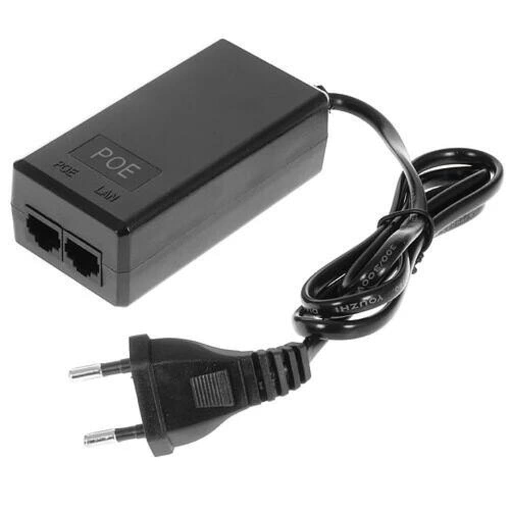 ORIENT SAP-C48POE 1A, PoE инжектор питания 48 Вт, AC 100-240V/ DC 48V, 1.0A, вход: RJ45 LAN 10/100, выход: RJ45 PoE тип B (4/5+,7/8-), совместим с оборудованием PoE IEEE 802.3af