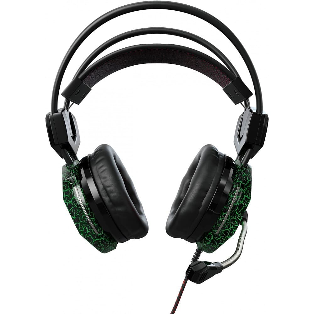 Oklick HS-L500G TOXIC черный 2.2м мониторные оголовье