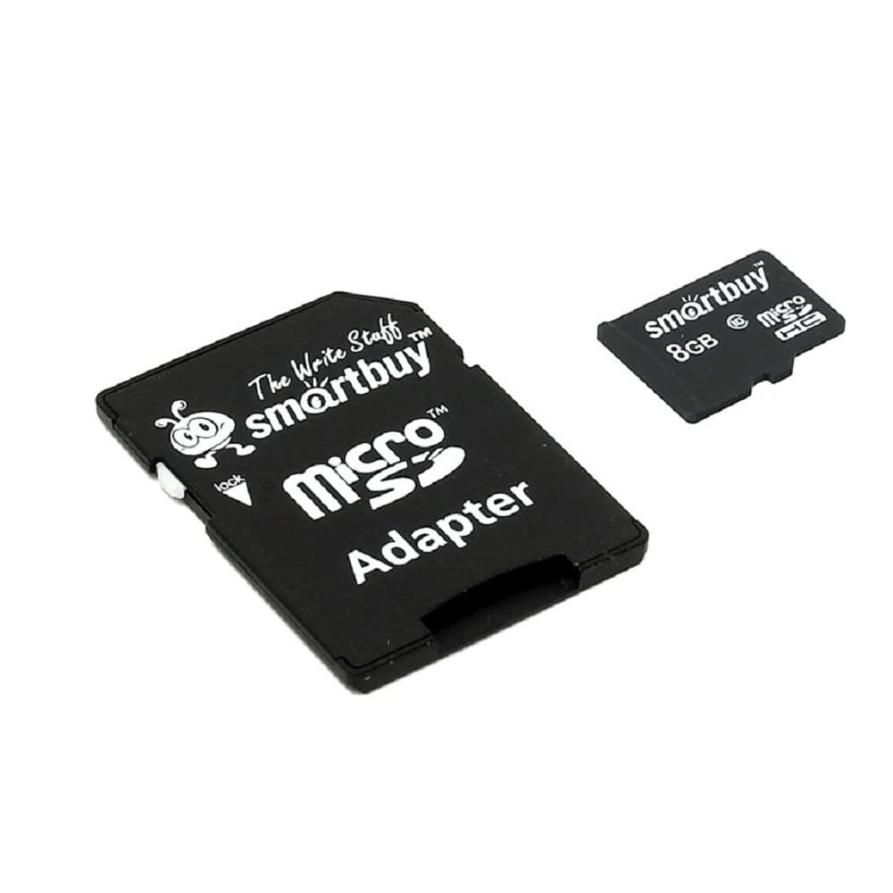 Micro SecureDigital 8Gb Smart buy SB8GBSDCL10-01