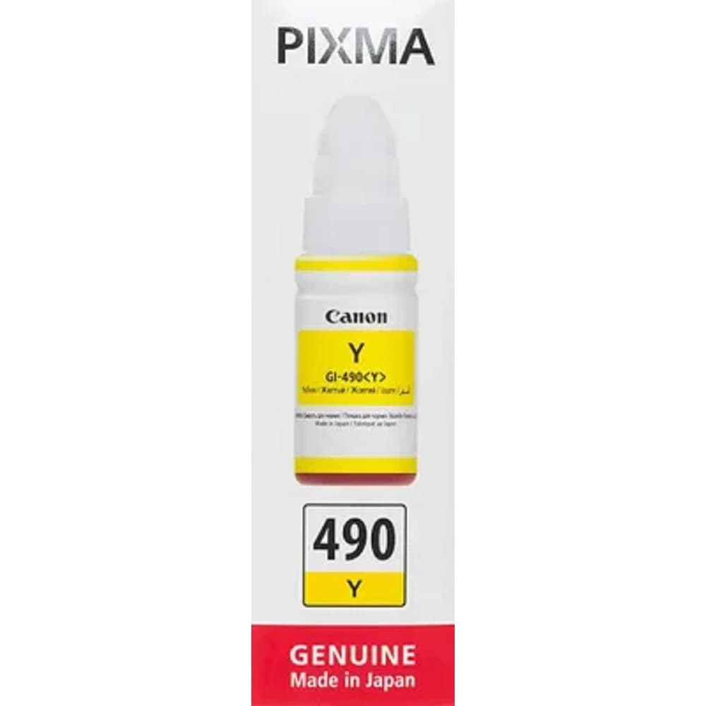 Canon 0666C001 Чернила Canon GI-490 Y (yellow), 70 мл