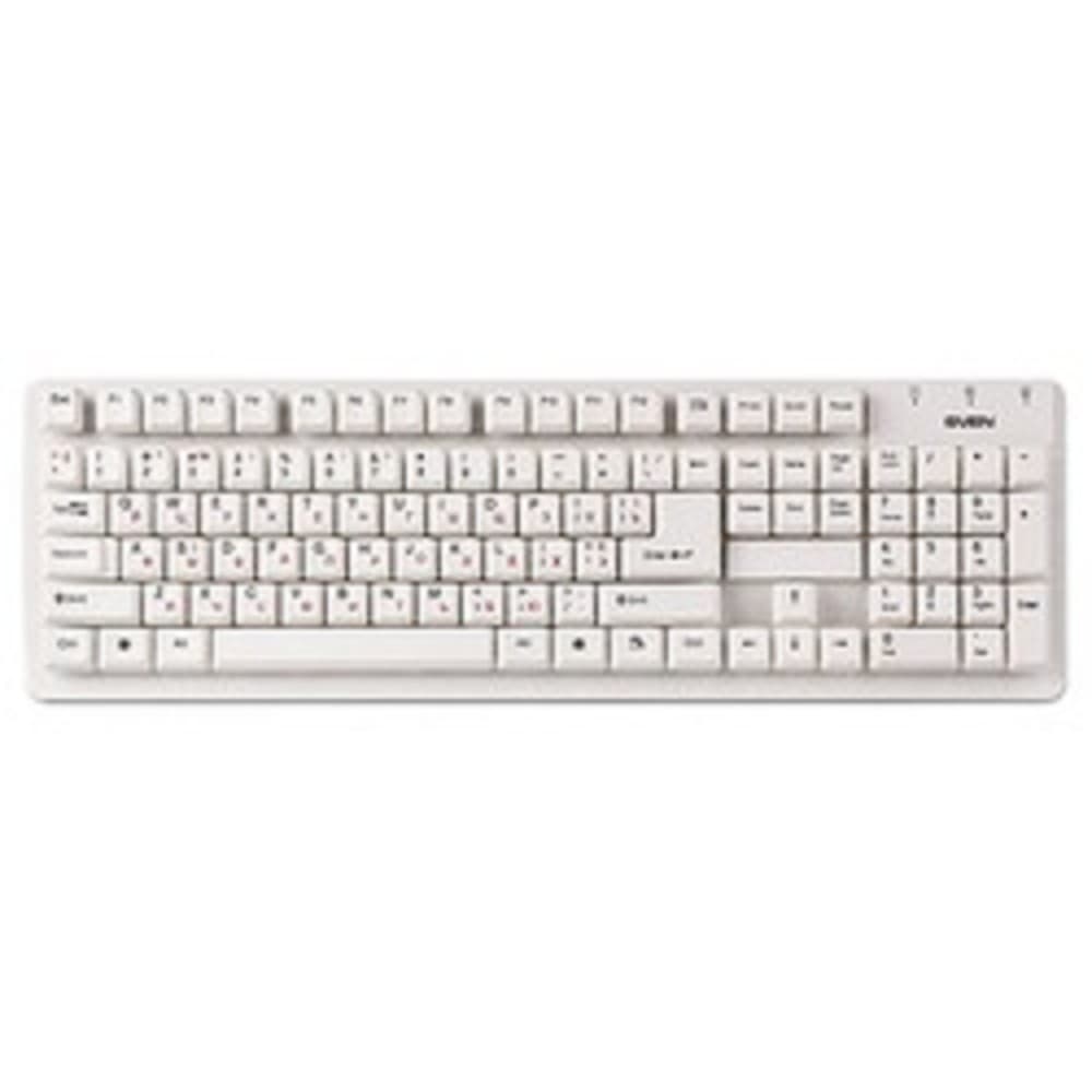 Повреждение упаковки Клавиатура Sven Standard 301 USB белая (105 кл.)
