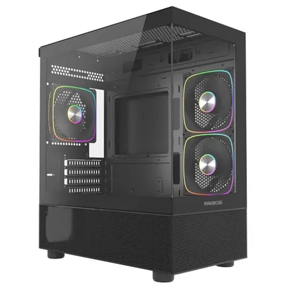 Корпус Powercase Vision Micro M2 ARGB Black