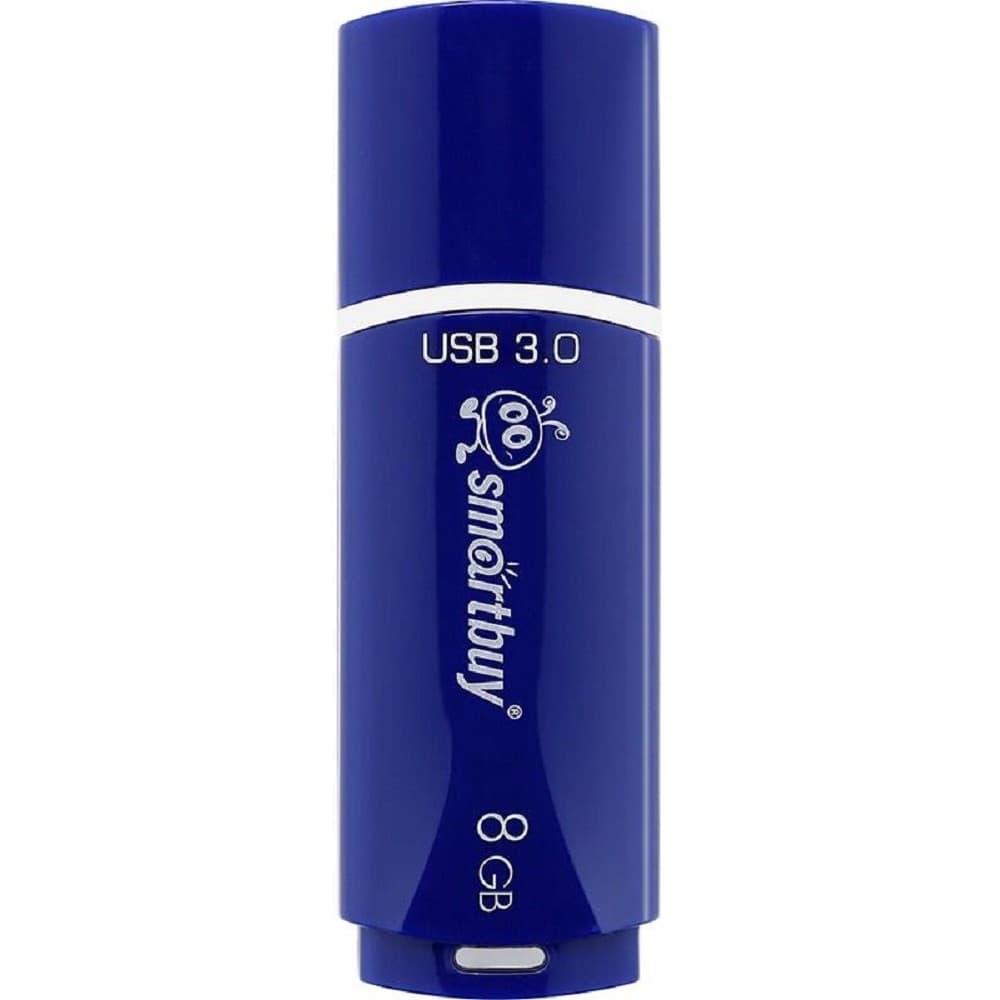 Smartbuy USB Drive 8GB Crown Blue (SB8GBCRW-Bl)