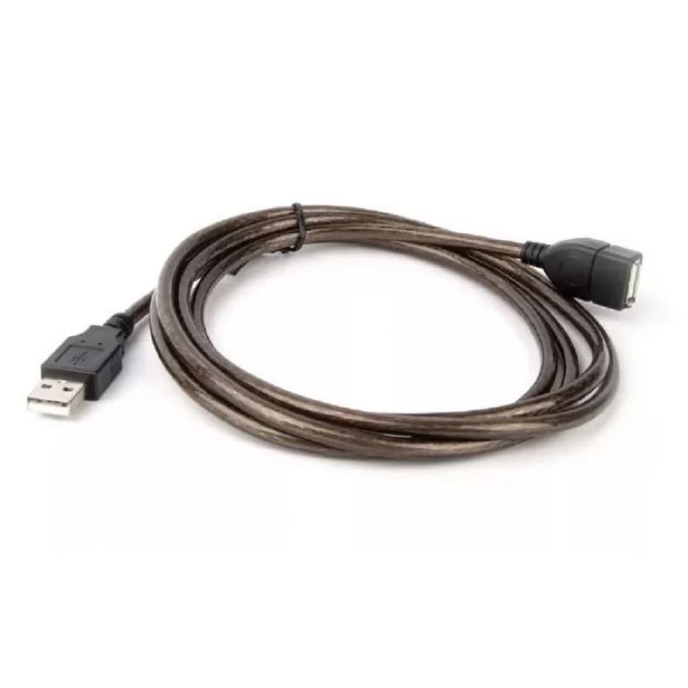 Telecom <VUS6956T-1.8M> Кабель/ Кабель удлинительный USB2.0 AM/AF прозрачная изоляция 1.8m