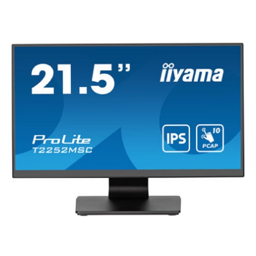 LCD Iiyama 21.5" T2252MSC-B2 TOUCH черный