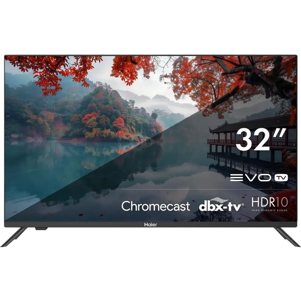 Телевизор LED Haier 32" Smart TV M1 черный HD 60Hz DVB-T DVB-T2 DVB-C DVB-S DVB-S2 USB WiFi Smart TV (RUS)