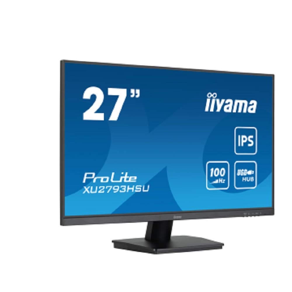 Монитор Iiyama 27" ProLite XU2793HSU-B6 черный IPS LED 1ms 16:9 HDMI M/M матовая 250cd 178гр/178гр 1920x1080 100Hz DP FHD USB 3.8кг