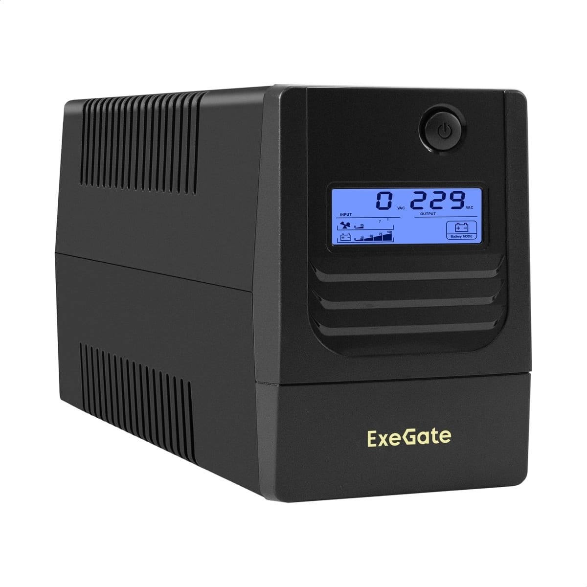 ИБП ExeGate Smart LB-500.LCD.AVR.2SH.USB