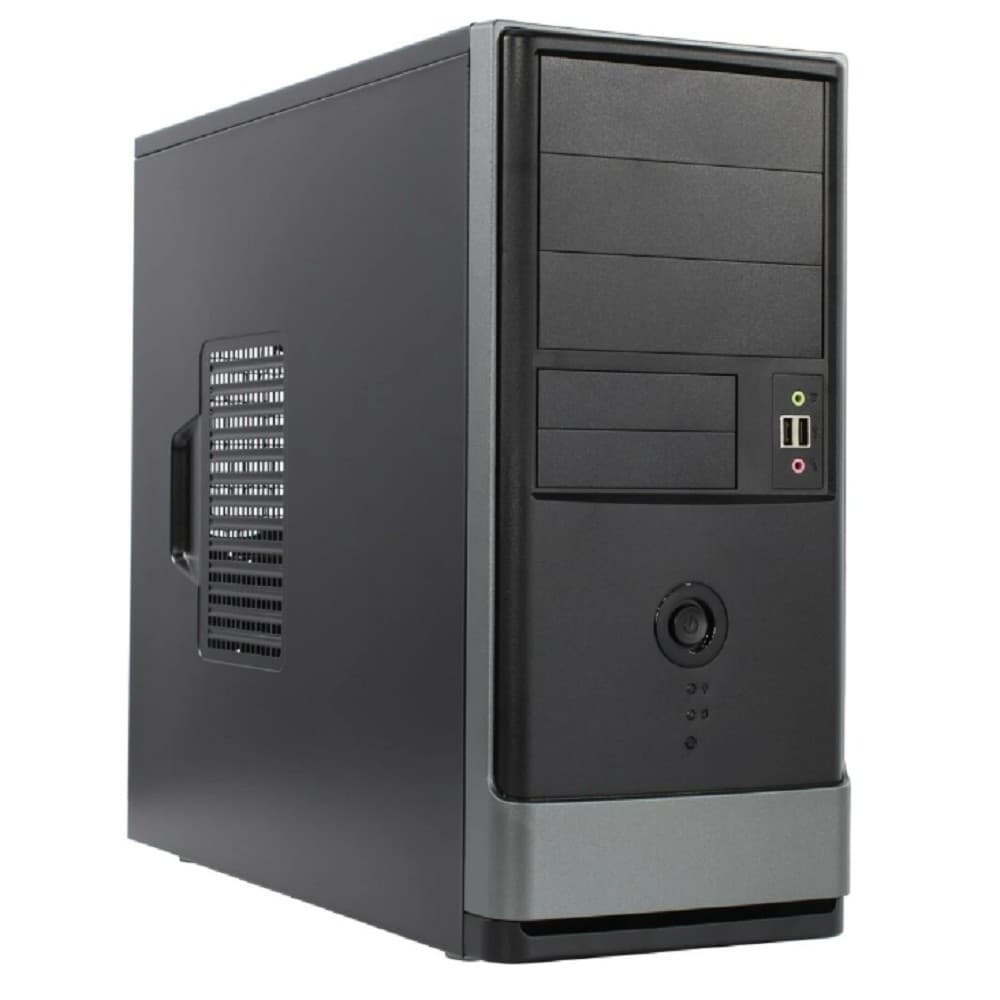 INWIN EAR-002 PM-600ATX-F Black-Graphite Mid Tower (ATX, Micro-ATX, Steel SPCC)