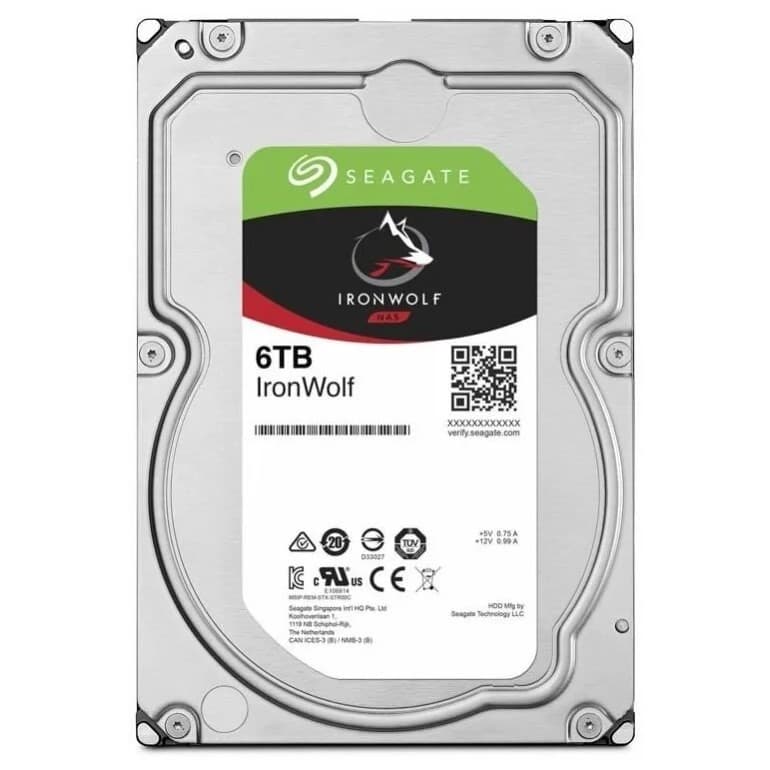 6TB Seagate Ironwolf (ST6000VN001)