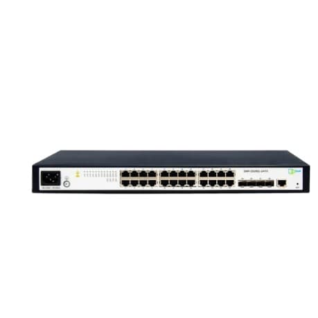 SNR SNR-S5210G-24TX Управляемый коммутатор уровня 2+, 24 порта 10/100/1000Base-T, 4 порта 1/10G SFP+, встроенный БП ~220V AC