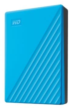 WD Portable HDD 4TB My Passport WDBPKJ0040BBL-WESN 2,5" USB 3.0 blue