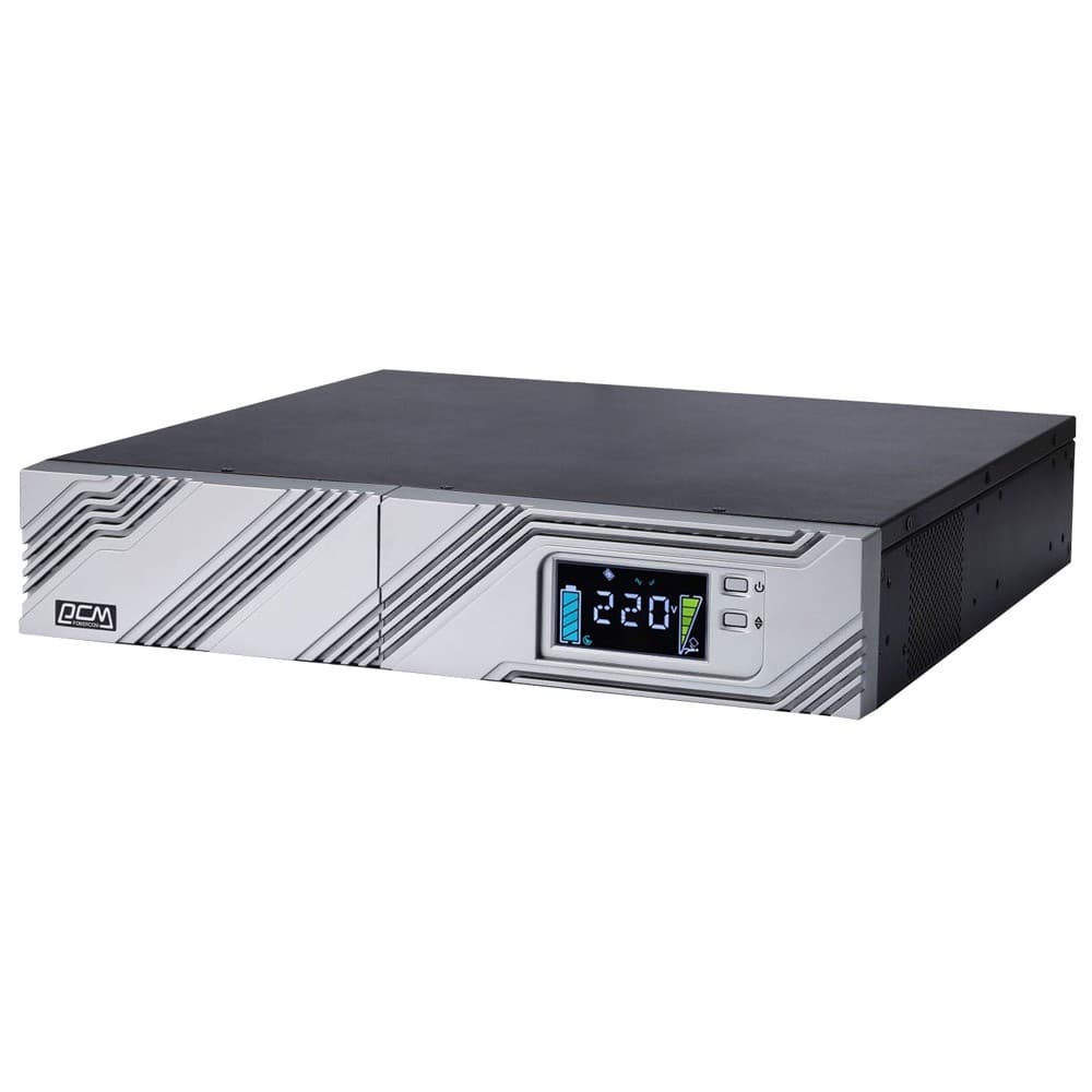 PowerCom Smart King RT SRT-2000A LCD ИБП