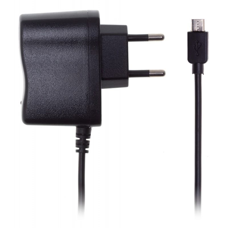Buro XCJ-021-EM-1A Сетевое зар./устр.1A универсальное кабель microUSB черный