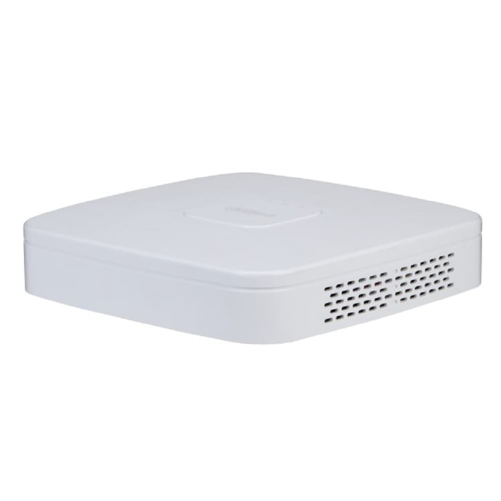 DAHUA DHI-NVR2108-I2 8-канальный IP-видеорегистратор 4K, H.265+, видеоаналитика, входящий поток до 80Мбит/с, 1 SATA III до 10Тбайт