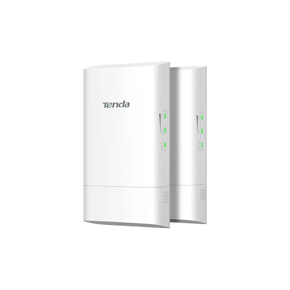 TENDA O1-5G(2-pack) Наружная точка доступа (комплект 2 шт), 5 ГГц, до 867 Мбит/с, внутренняя антенна 1x9dBi, IP65, PoE, LAN 1x100 Мбит/с