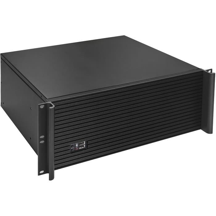 Exegate EX293546RUS Серверный корпус ExeGate Pro 4U390-05 <RM 19", высота 4U, глубина 390, БП 1100ADS, USB>