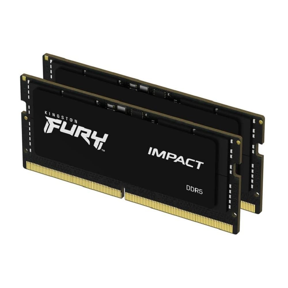Kingston DDR5 SODIMM 32GB 6400MT/s CL38 (Kit of 2) FURY Impact XMP KF564S38IBK2-32