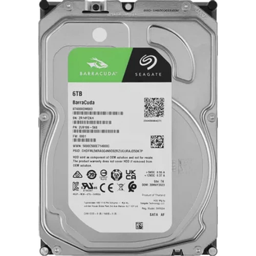 6TB Seagate BarraCuda (ST6000DM003)